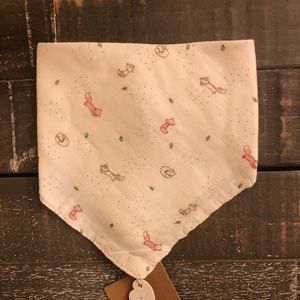 Angel Dear Ditsy Fox Bandana Bib